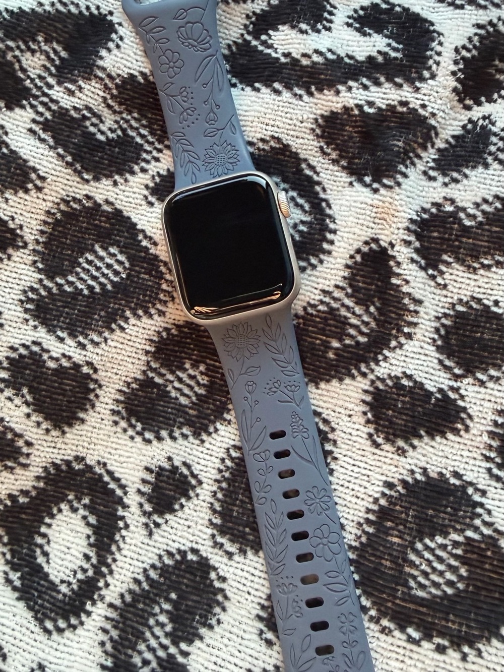 Apple Watch with Face Covers